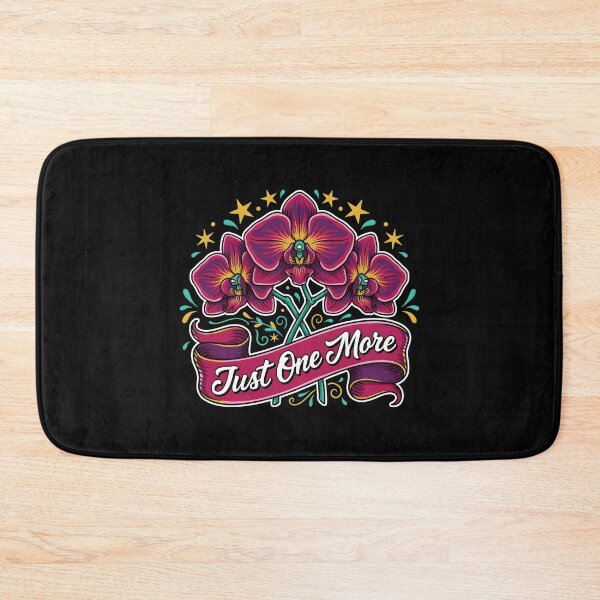 Item preview, Just One More Orchid Retro Humorous Orchid Lover Graphic designed and sold by Redgiant87x.