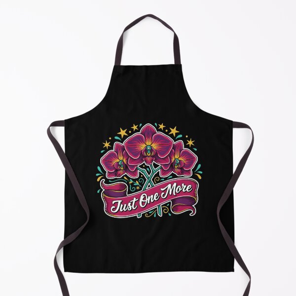 Item preview, Just One More Orchid Retro Humorous Orchid Lover Graphic designed and sold by Redgiant87x.