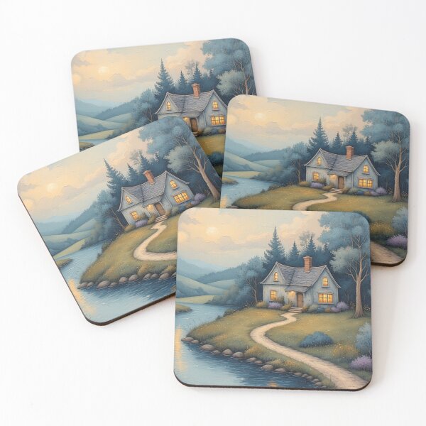 Item preview, Riverside Cottage Serenity designed and sold by WhimsyWink.