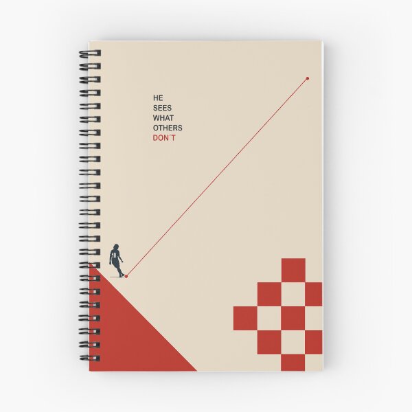 Item preview, Luka Modrić Visionary Pass Minimalist Football Poster designed and sold by Studio pod Burom.