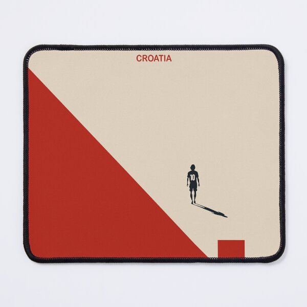 Item preview, Luka Modrić Minimalist Poster, Captain of Croatia Football Art designed and sold by Studio pod Burom.