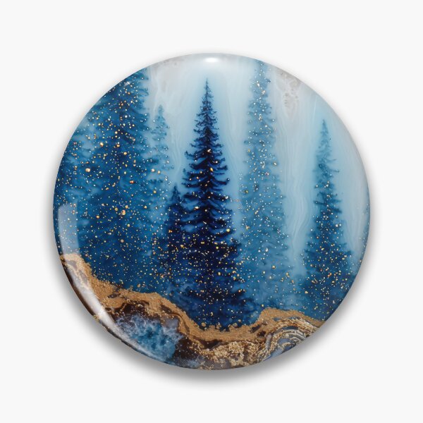 Item preview, Winter Forest Scenery Resin Art designed and sold by MargaretWiktor.
