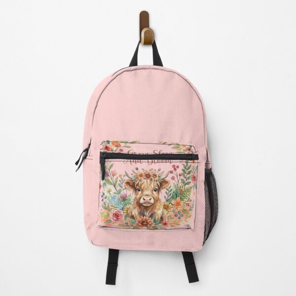 Item preview, Cute Highland Cow Floral Art Print Rustic Farmhouse Decor Gift For Her designed and sold by Im-Ara.