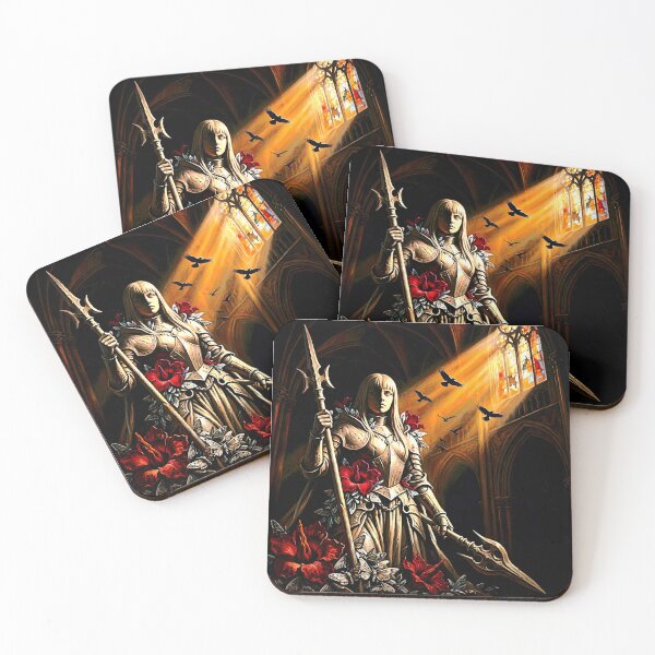 Item preview, Dark Gothic Art &amp; Fine Art Prints (1:1 Square Posters) designed and sold by Cyber-ART-Studio.