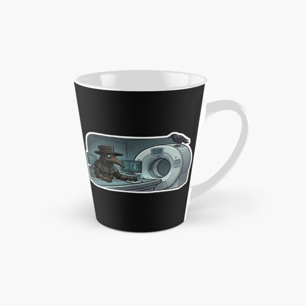 Item preview, Funny Plague Doctor MRI Technician Hospital Radiology Sticker designed and sold by DarkOriginArts.