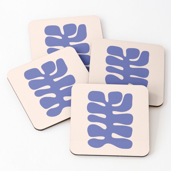 Item preview, Blue Abstract Shapes Art designed and sold by soheedesigns.