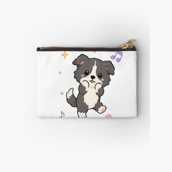 Item preview, Cute Border Collie Puppy Kawaii Australian Shepherd Art designed and sold by Seculinator.
