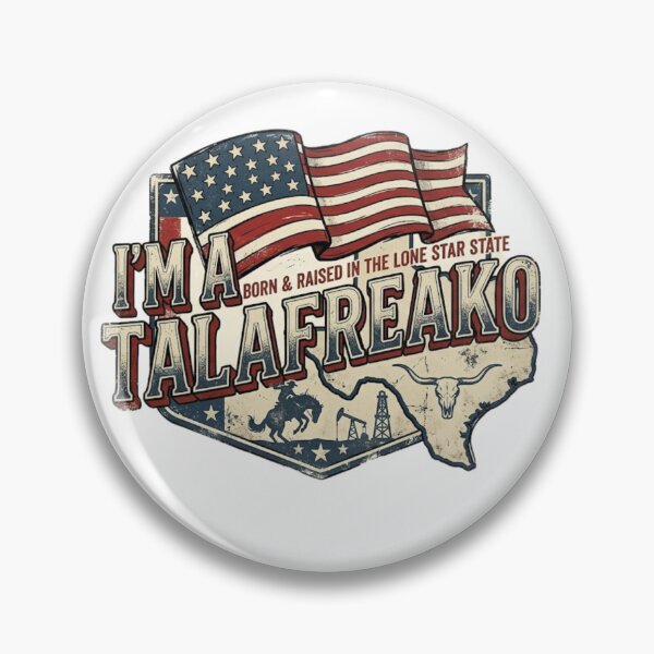 Item preview, I'm A Talafreako Funny Texas Political Meme Vintage Flag designed and sold by unicatello.
