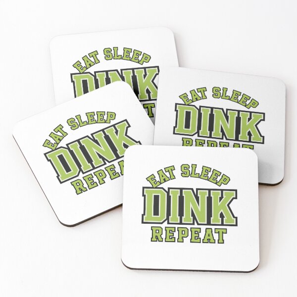 Item preview, Eat Sleep Dink Repeat Pickleball Tee designed and sold by RhapsodyVariety.