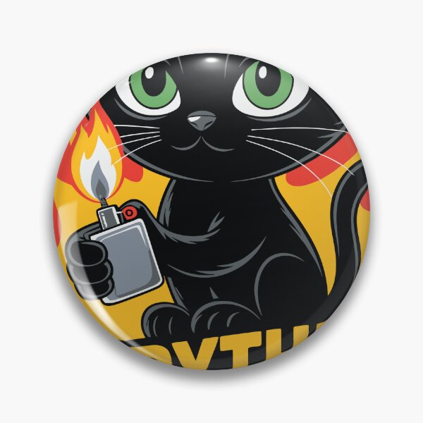 Item preview, Everything Is Fine Sarcastic Cat designed and sold by TrendHub-365.