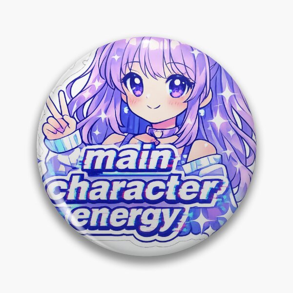 Item preview, "Main Character Energy" designed and sold by PeelAndPopCo.