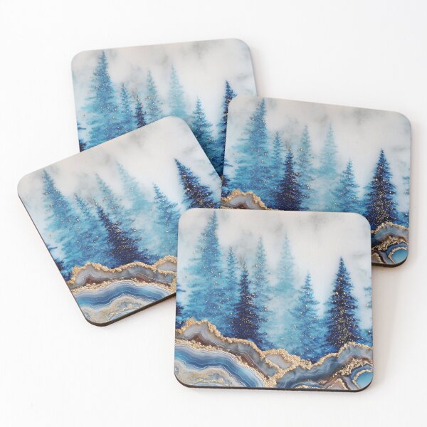 Item preview,  Winter Forest Scenery Resin Art designed and sold by MargaretWiktor.