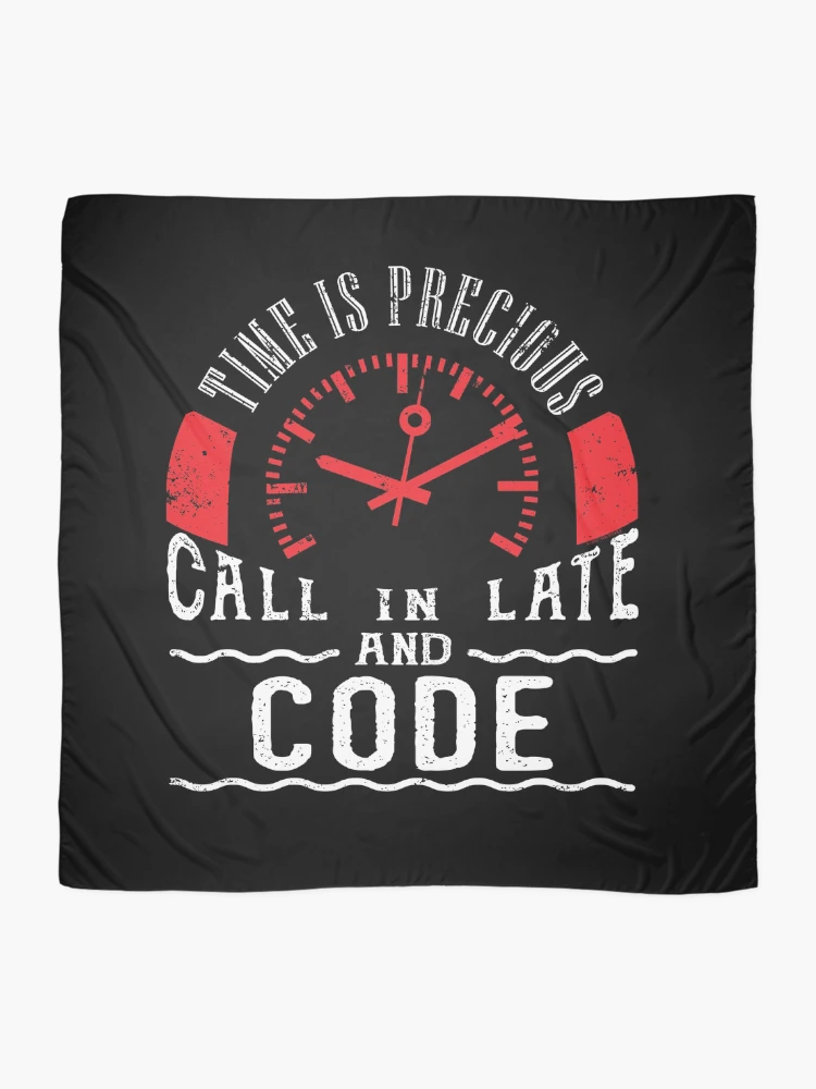 Thumbnail 2 of 3, Scarf, Code Medical Coder Java PHP C++ HTML Call In Late designed and sold by shoppzee.