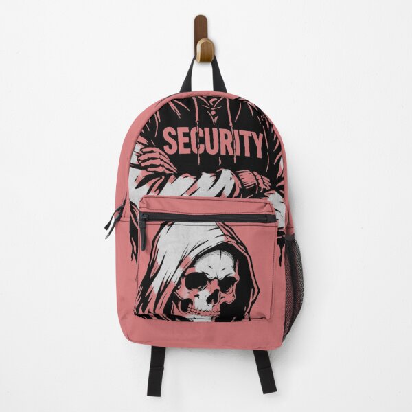 Item preview, Hooded Skeleton Security Guard – Dark Gothic Skull Protector designed and sold by RAYBIL.