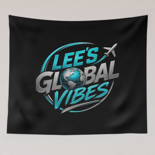 Item preview, Lee's Global Vibes | Travel, Positivity & Worldwide Energy Streetwear Design designed and sold by StudioWhitworth.