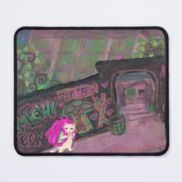 Item preview, The kitten is anxious because she arrived late for her first day of school. designed and sold by guilhernunes.
