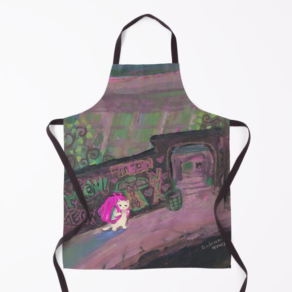 Item preview, The kitten is anxious because she arrived late for her first day of school. designed and sold by guilhernunes.
