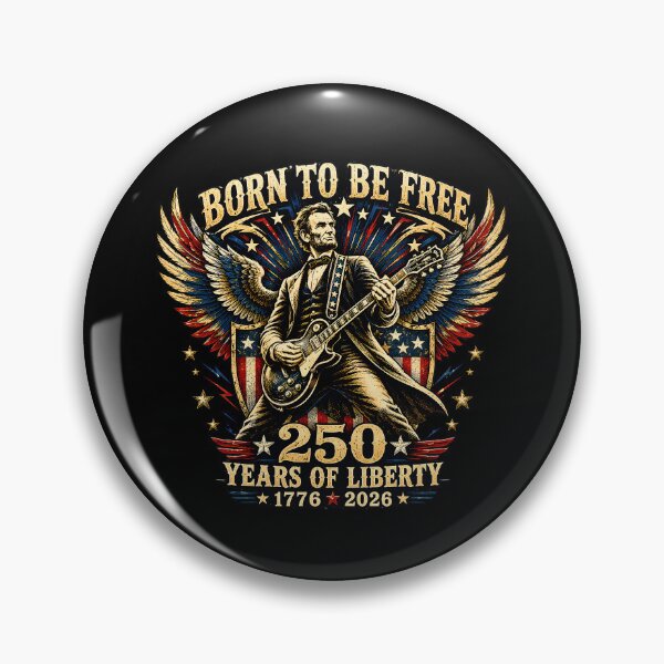 Item preview, Born to Be Free 250 Years of Liberty Patriotic Guitar designed and sold by Axivra.