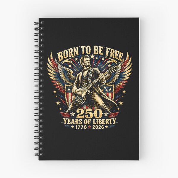 Item preview, Born to Be Free 250 Years of Liberty Patriotic Guitar designed and sold by Axivra.