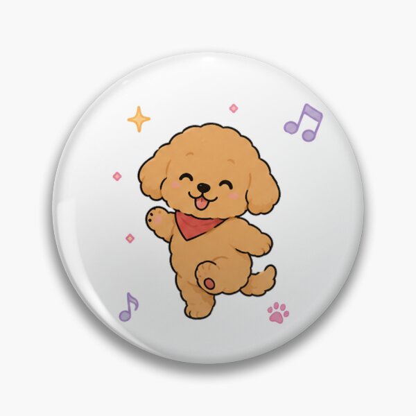 Item preview, Cute Toy Poodle Puppy Kawaii Maltipoo Teddy Bear Dog designed and sold by Seculinator.