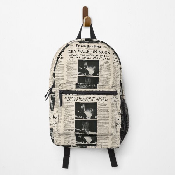 Item preview, Moon Landing Front Page 1969 – Vintage Newspaper Cover designed and sold by Abeshinobi.
