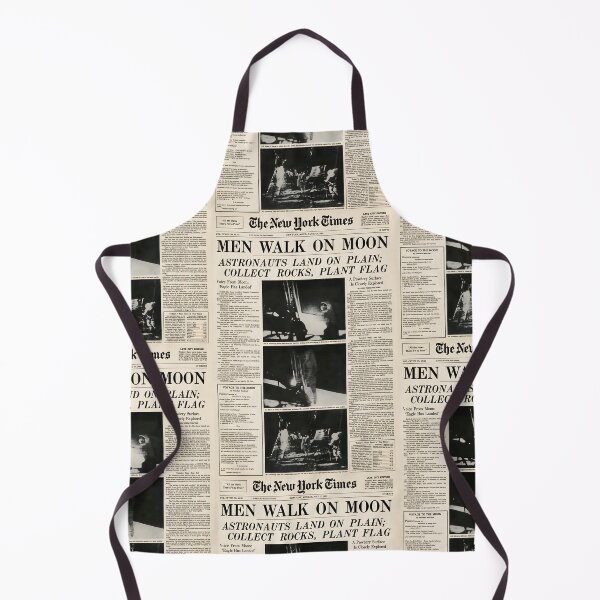 Item preview, Moon Landing Front Page 1969 – Vintage Newspaper Cover designed and sold by Abeshinobi.