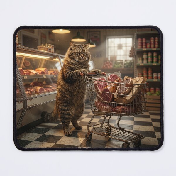 Item preview, Cat Gets a Fancier Feast designed and sold by Tridentulus.