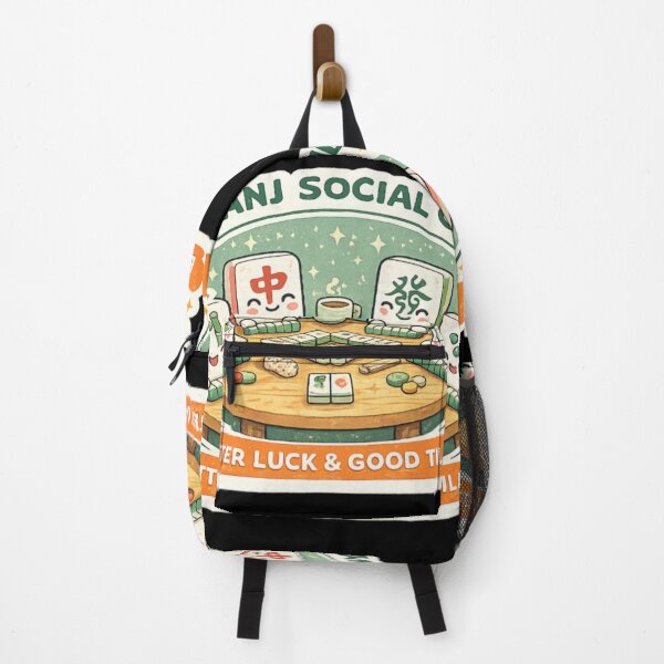 Item preview, Mahjong Social Club | Cozy Game Night Kawaii Sticker designed and sold by Bismillah-Najah.