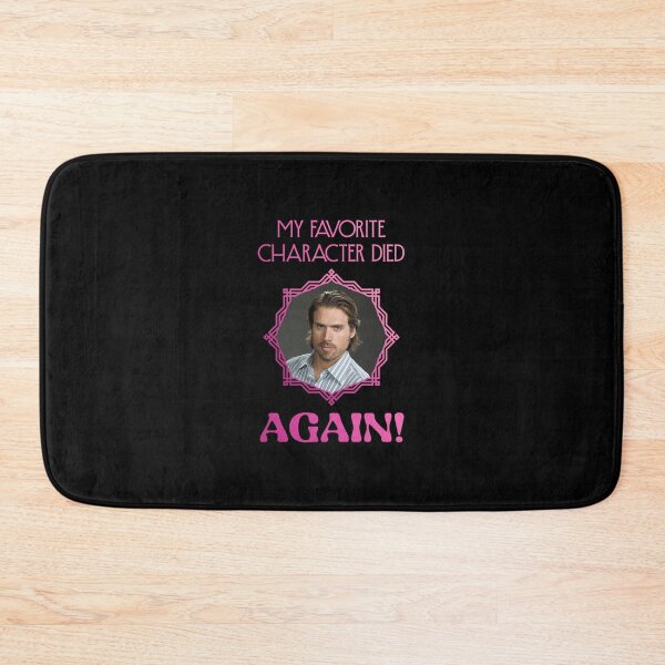 Item preview, My Favorite Character Died Again! NICK/Pink (on Black) designed and sold by PawsitiveMum3.