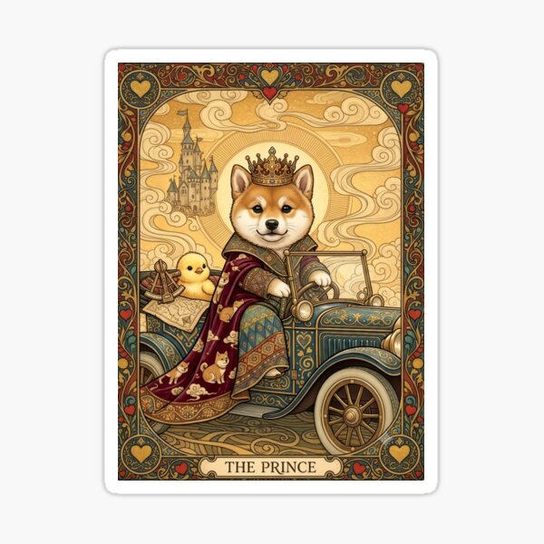 Item preview, Shiba Inu  designed and sold by Black Cat Matters.