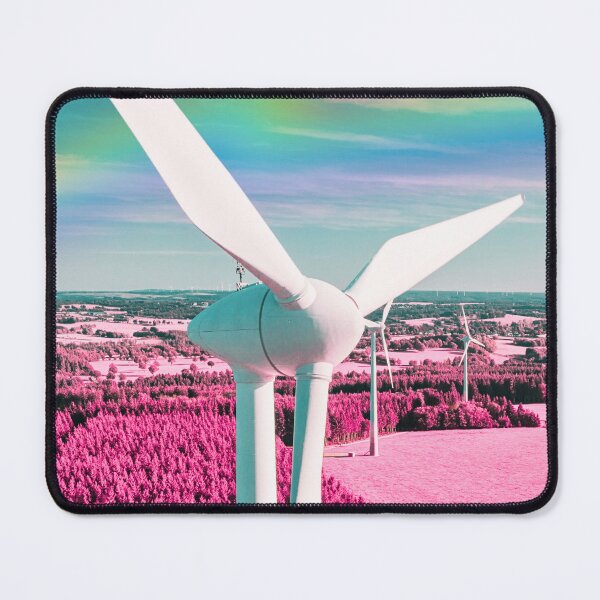 Item preview, Pop Art Wind Turbine Colorful Renewable Energy Artwork designed and sold by Volt Junkies.