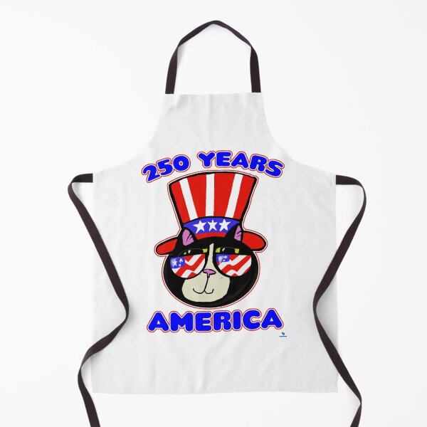Item preview, America 250 Birthday Patriot Cat Fun Independence Day designed and sold by mytshirtfort.
