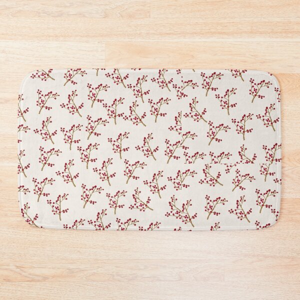Item preview, Elegant Red Berry Botanical Pattern | color 3 designed and sold by Asmaa Abdul-Azim.