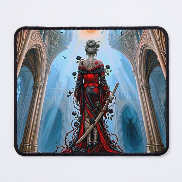 Item preview, Dark Gothic Art & Fine Art Prints (1:1 Square Posters) designed and sold by Cyber-ART-Studio.