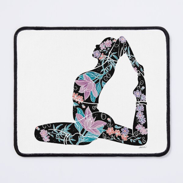 Item preview, King Pidgeon Pose (Yoga Botanical Series) designed and sold by Winooski Designs.