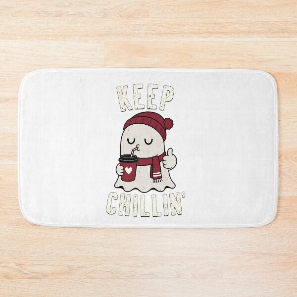Item preview, Keep Chillin Cozy Ghost designed and sold by ChocoMellowCo.