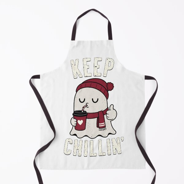 Item preview, Keep Chillin Cozy Ghost designed and sold by ChocoMellowCo.