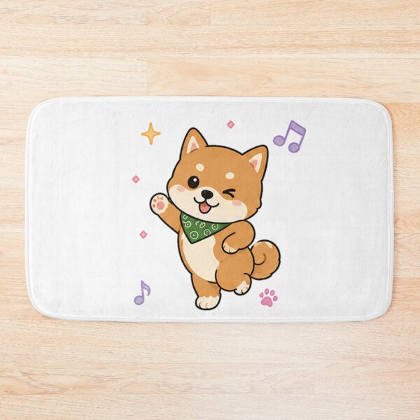 Item preview, Cute Shiba Inu Puppy Kawaii Winking Dog Japan Art designed and sold by Seculinator.