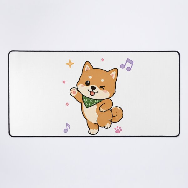 Item preview, Cute Shiba Inu Puppy Kawaii Winking Dog Japan Art designed and sold by Seculinator.