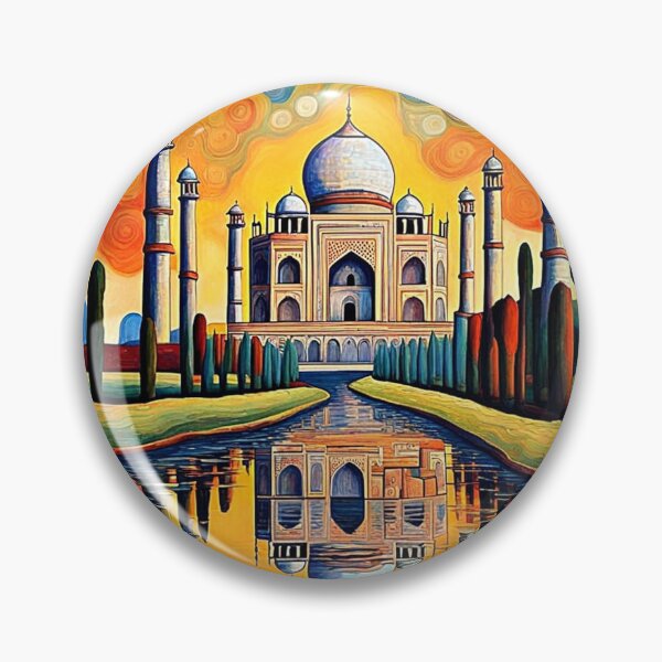 Item preview, Taj Mahal at sunset designed and sold by George Hutton Hunter.