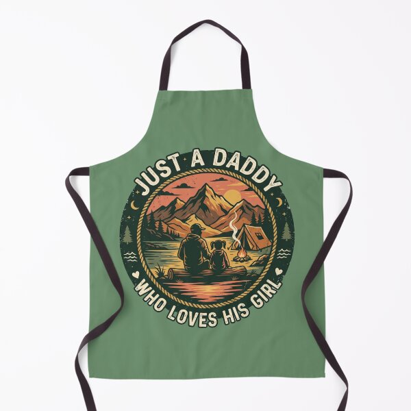 Item preview, Just A Daddy Who Loves His Girl Camping Fishing Dad Father Daughter Adventure Gift designed and sold by Im-Ara.