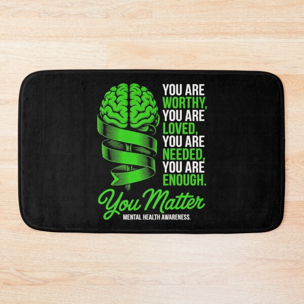 Item preview, Worthy Enough Mental Health designed and sold by EfiKrios.