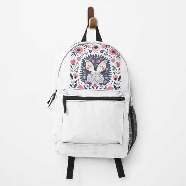 Item preview, Scandinavian Folk Art, Floral Hedgehog designed and sold by xiao xuans.