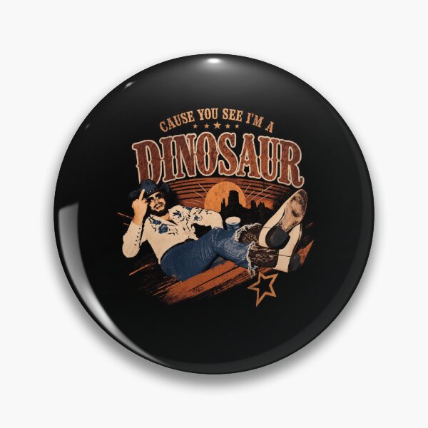 Item preview, Vintage Dinosaur Hank Williams Jr Bocephus Western Style designed and sold by RobinYalcin.