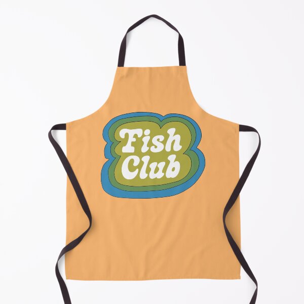 Item preview, Fish Club (Green on Yellow) designed and sold by yellowflowerhut.