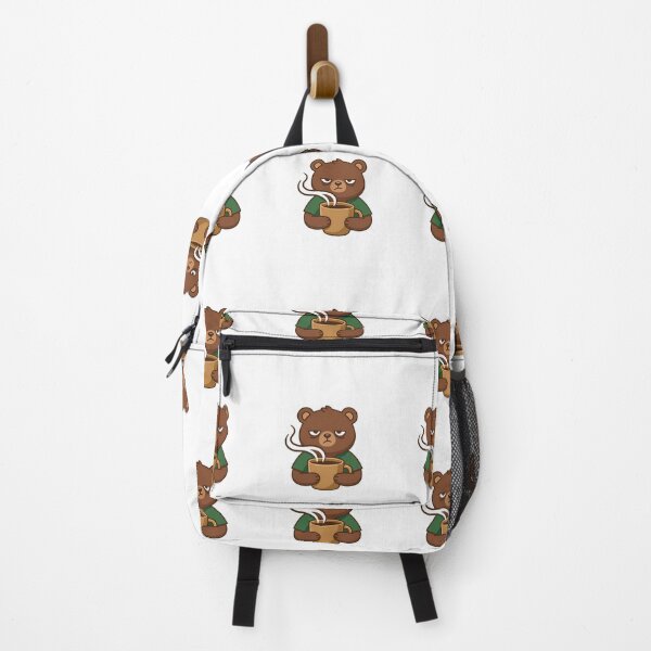 Item preview, Not A Morning Person" - Grumpy Coffee Bear designed and sold by AbderraimArt.