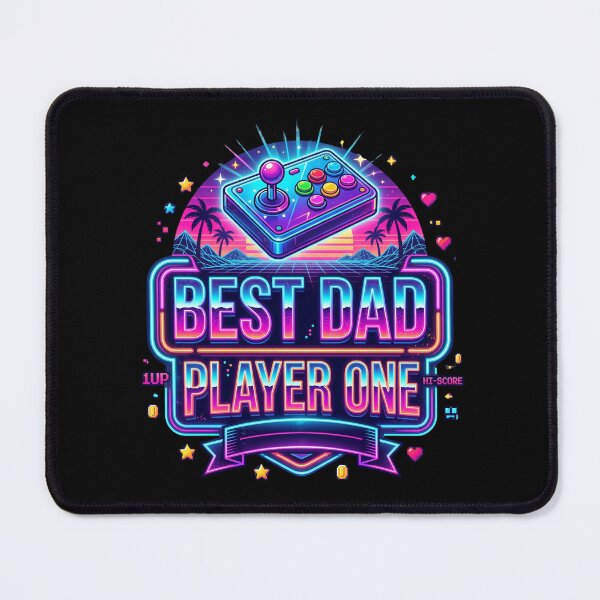 Item preview, Funny Gamer Dad Father’s Day Gift Retro Video Game Loving Father Quote designed and sold by Im-Ara.