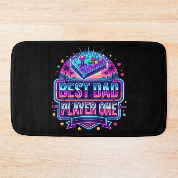 Item preview, Funny Gamer Dad Father’s Day Gift Retro Video Game Loving Father Quote designed and sold by Im-Ara.