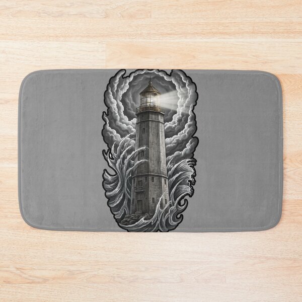 Item preview, Lighthouse in the Stormy Night designed and sold by GothTees.