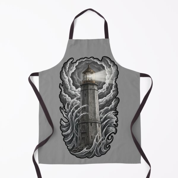 Item preview, Lighthouse in the Stormy Night designed and sold by GothTees.